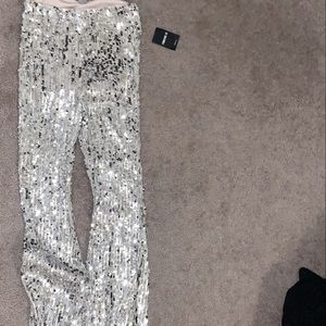 Sparkly pants